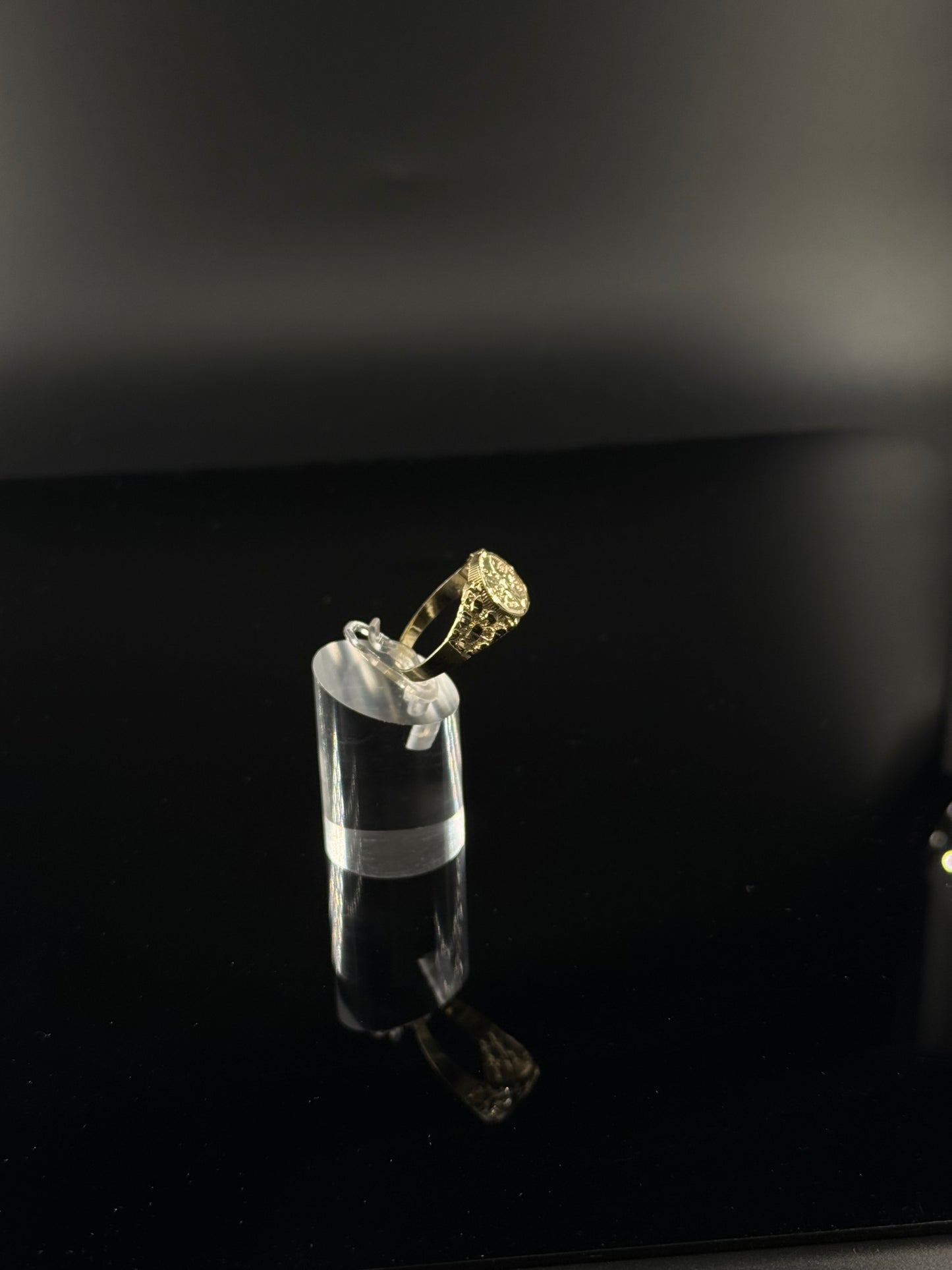 10K Gold Centenario Ring – Size 12