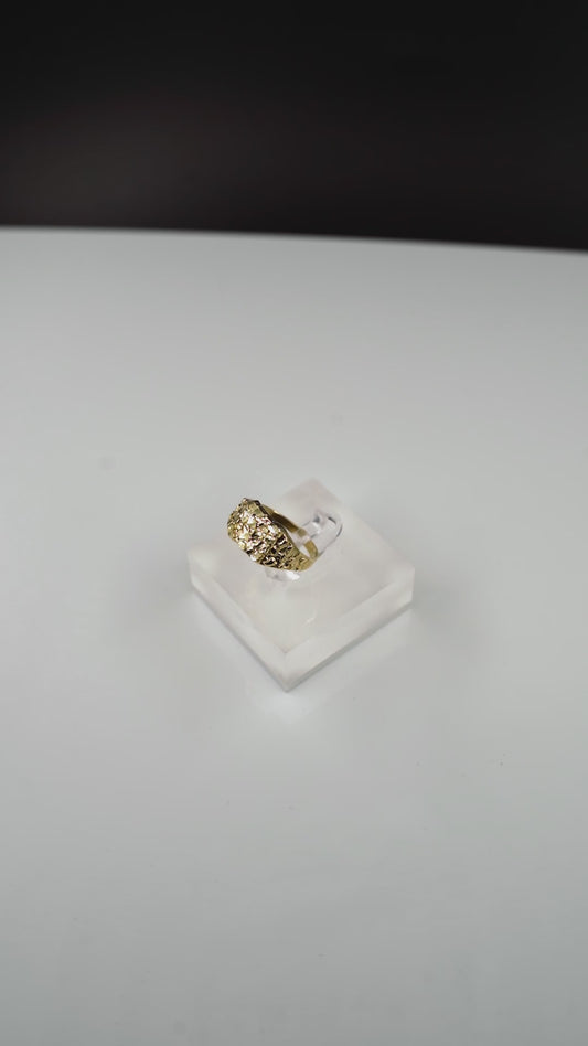 Nugget Ring – 10K Gold