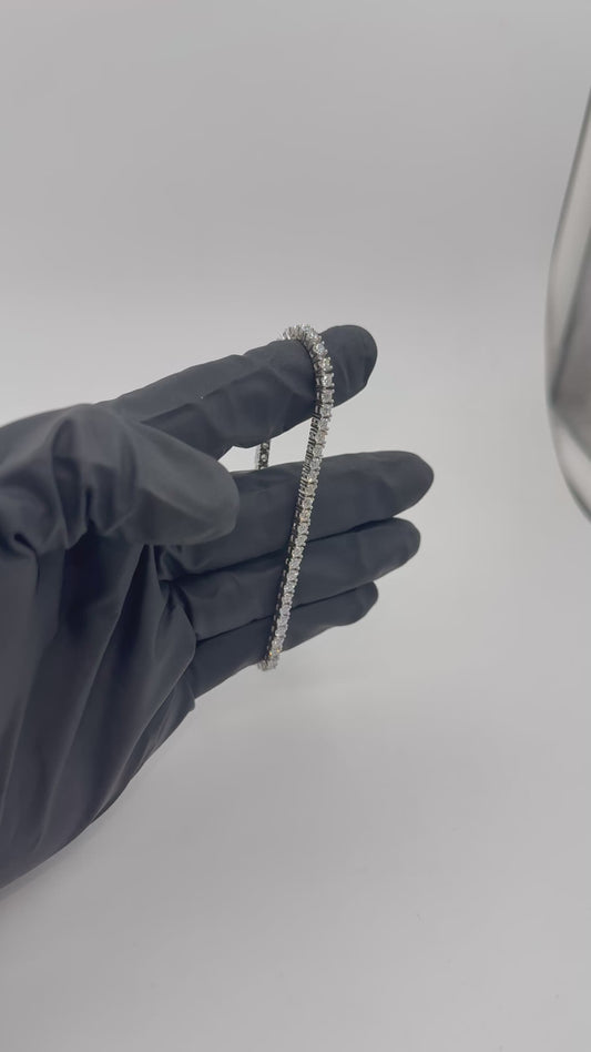 3.2mm Tennis Bracelet – 8" | 6.15 CT | 925 Silver
