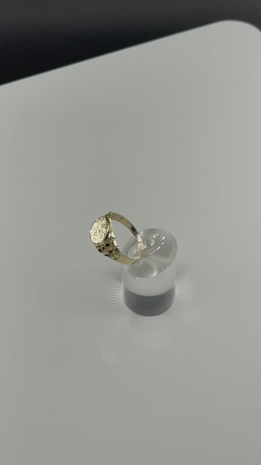 10K Gold Centenario Ring – Size 12